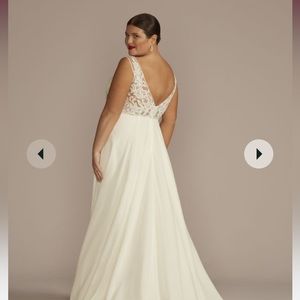 Size 26 Wedding dress from David’s Bridal